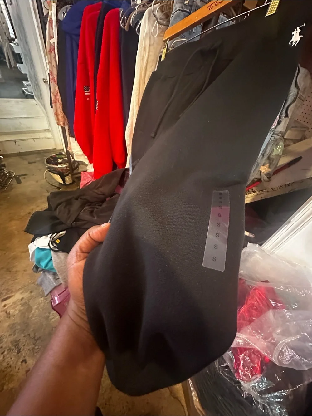 Polo Ralph lauren black joggers